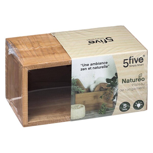 5 FIVE SIMPLY SMART - Organiseur 18x9m bambou - large