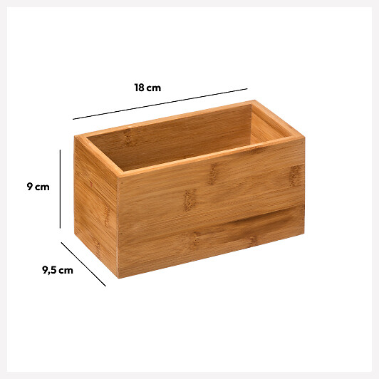 5 FIVE SIMPLY SMART - Organiseur 18x9m bambou - large