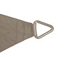 HESPERIDE - Voile d'ombrage solaire rectangulaire Elyora Blé - 3 x 2 m - Hespéride - vignette