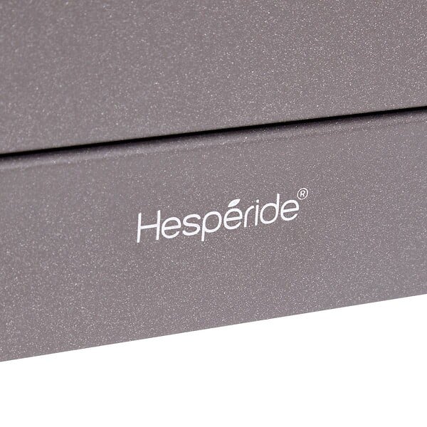 HESPERIDE - Module d'angle pour cuisine d'été Oxyana gris graphite - large