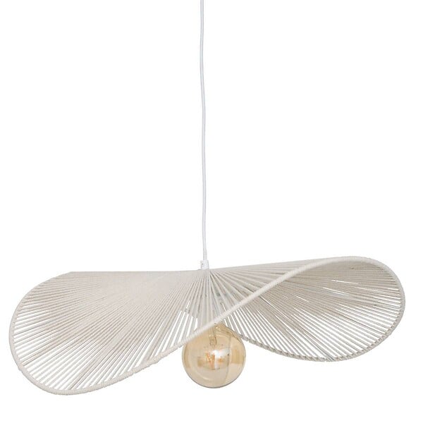 ATMOSPHERA - Suspension Adelia blanche D58cm - large