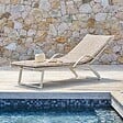HESPERIDE - Coussin de transat Solfia café - vignette