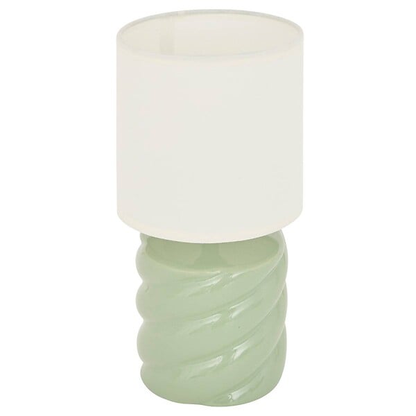 ATMOSPHERA - Lampe Noly H27cm vert céladon - large