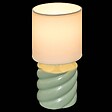 ATMOSPHERA - Lampe Noly H27cm vert céladon - vignette