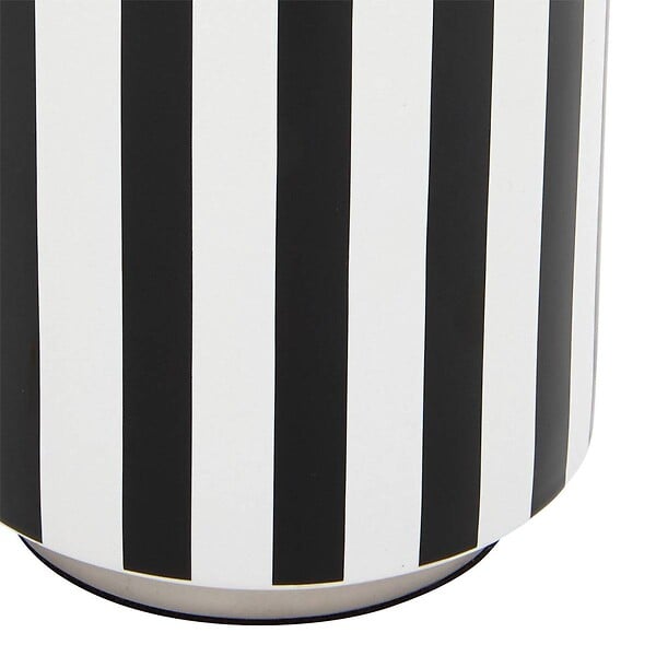 ATMOSPHERA - Lampe Regis H50cm noir et blanc - large