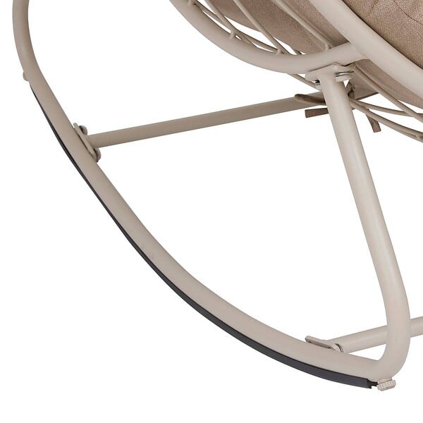 HESPERIDE - Fauteuil à bascule Paopao argile - large