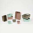 5 FIVE SIMPLY SMART - Panier rangement Arche 12L rose clair - vignette