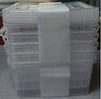 5 FIVE SIMPLY SMART - Lot de 5 Boîtes Clippy de 5L transparent - vignette