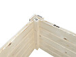 WHITE WOOD - Abri de jardin Lya 1 en bois naturel ép.28 mm et pergola - White Wood - 19,6m² - vignette