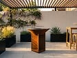 PURLINE - Barbecue brasero avec plaque d'acier de 100 cm - vignette