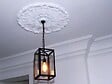 ORAC DECOR - Grande Rosace Ornée De Motifs De Feuilles R27 - L75 X H4,5 X L75 - Orac Decor - vignette