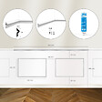 ORAC DECOR - Kit DIY Encadrement Cimaise PX175 + 2 cadres PX201 + colle - Soubassement Orac - vignette