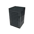 ATOLE - Abri poubelle - Cache poubelle Simple en Aluminium thermolaqué 1x240 Litres - Gris anthracite - vignette