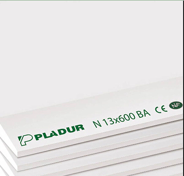 PLURAL - Plaque de plâtre Ba13 Réhabilitation NF 600x2500mm - large
