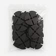 MCCOVER - Cale amortisseur anti bruit 78 mm par 50 pcs McCover Noir, Unités - 50 pièces - vignette