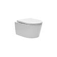 ROCA - Pack WC suspendu complet avec bâti-support Roca, cuvette sans bride et abattant soft-Close - vignette