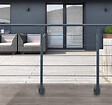 KORDO - Kit garde-corps aluminium gris anthracite 2m pose latérale, Opalu KORDO - vignette