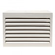 BEYOND BLUE - Cache climatisation - Venetian - Aluminium - Blanc RAL9016 - Taille médium - Moyen  L 110 x H 80 x P 55 cm - vignette