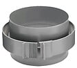 AXELAIR - Manchon droit pour conduit polyéthylène - Ø 160 mm - vignette