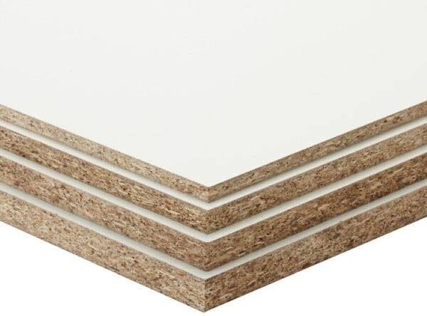 GD MENUISERIES - Tablettes mélaminées 65,8 x 16 x 1,6 cm – Lot de 5 étagères pour rangement, placard et dressing - large