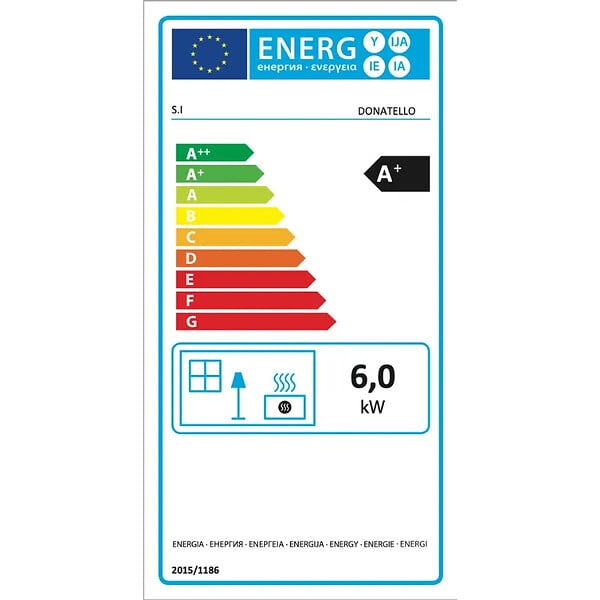 STOVE ITALIA - Poêle à granules DONATELLO 6 Etanche - - large