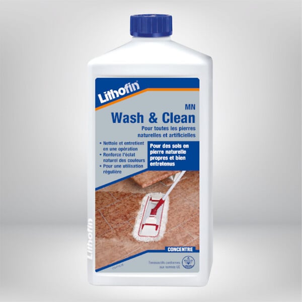 LITHOFIN - Lithofin MN Wash & Clean 1L - Nettoyant Pour Pierre Naturelle 1L - large