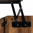 ID MARKET - Table basse plateau relevable rectangulaire AUSTRIA bois pied épingle - vignette