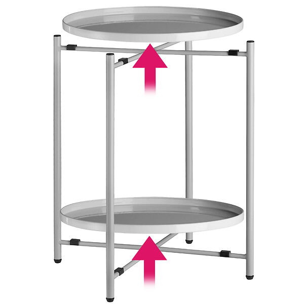 TECTAKE - Table d’appoint OXFORD - large
