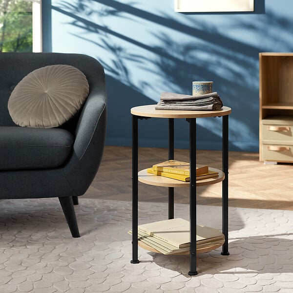 TECTAKE - Table d’appoint COLCHESTER 40x61cm - large