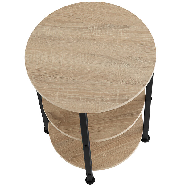 TECTAKE - Table d’appoint COLCHESTER 40x61cm - large