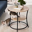 TECTAKE - Table d’appoint Saint Louis 55x56cm - vignette