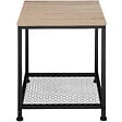 TECTAKE - Table d’appoint DERBY 45,5x45,5x55,5cm - vignette