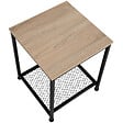 TECTAKE - Table d’appoint DERBY 45,5x45,5x55,5cm - vignette