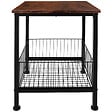TECTAKE - Table d’appoint Grimsby 40x40x55,5cm - vignette