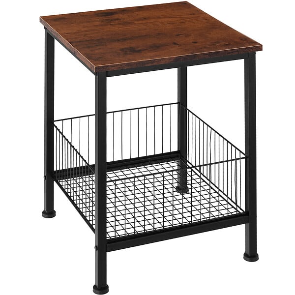 TECTAKE - Table d’appoint Grimsby 40x40x55,5cm - large