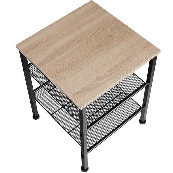 TECTAKE - Table d’appoint LINCOLN 40,5x40x50,5cm - large