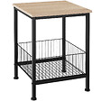 TECTAKE - Table d’appoint Grimsby 40x40x55,5cm - vignette