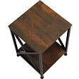 TECTAKE - Table d’appoint CARLTON 40,5x40,5x52,5cm - vignette