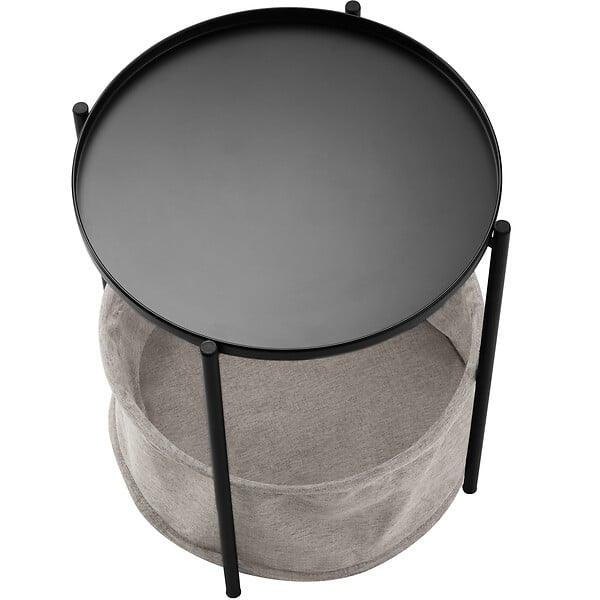 TECTAKE - Table d’appoint CANTERBURY 45,5x45,5x53cm - large