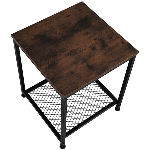TECTAKE - Table d’appoint DERBY 45,5x45,5x55,5cm - large