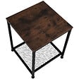 TECTAKE - Table d’appoint DERBY 45,5x45,5x55,5cm - vignette