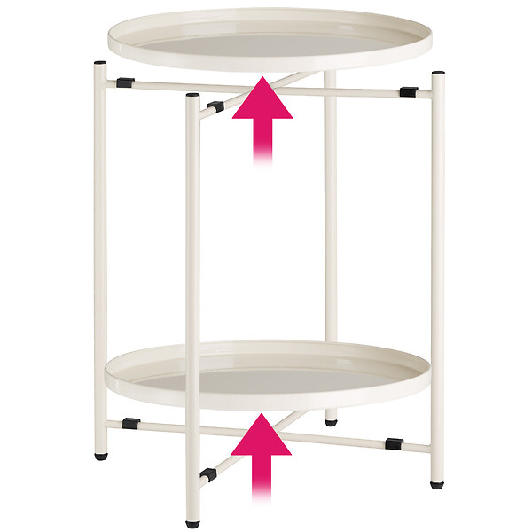 TECTAKE - Table d’appoint OXFORD - large