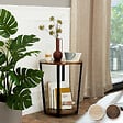 TECTAKE - Table d’appoint SWINDON 50x62,5cm - vignette