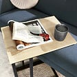 TECTAKE - Table d’appoint ETON 48x35x66cm - vignette