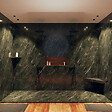 MARMOX - Panneau d'habillage mural U-Tile résine imitation Marbre couleur Noir - vignette