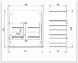 TIMBELA - Abri de jardin pour poubelles 2x240L TIMBELA M980A-CAVERN STEEL - vignette