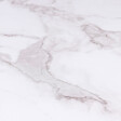 ID MARKET - Table à manger rectangle ALIX 8 personnes pied araignée noir et plateau effet marbre blanc ALASKA 160 cm - vignette