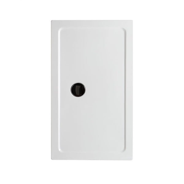 KIAMAMI VALENTINA - Receveur De Douche Rectangulaire 120X80 En Acrylique Et Abs Blanc | Alba - large