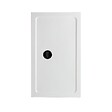 KIAMAMI VALENTINA - Receveur De Douche Rectangulaire 120X80 En Acrylique Et Abs Blanc | Alba - vignette