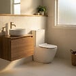 CERAMIA - PixL WC à poser sans bride + abattant SoftClose + réservoir de chasse, alimentation par le bas, blanc brillant (CEPX030RREXVPBI) - vignette